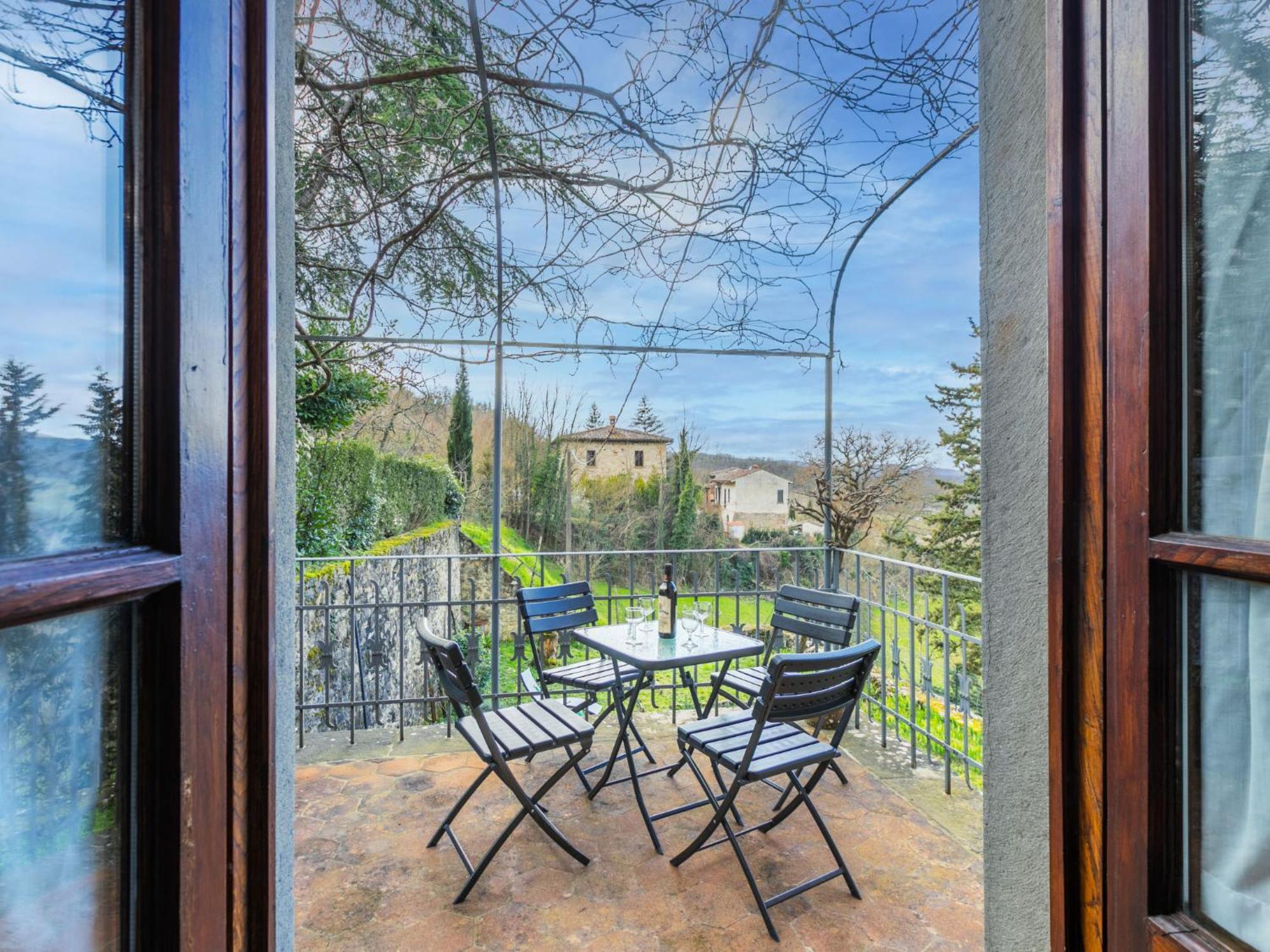 Holiday Home La Terrazza By Interhome Radda in Chianti Exterior foto